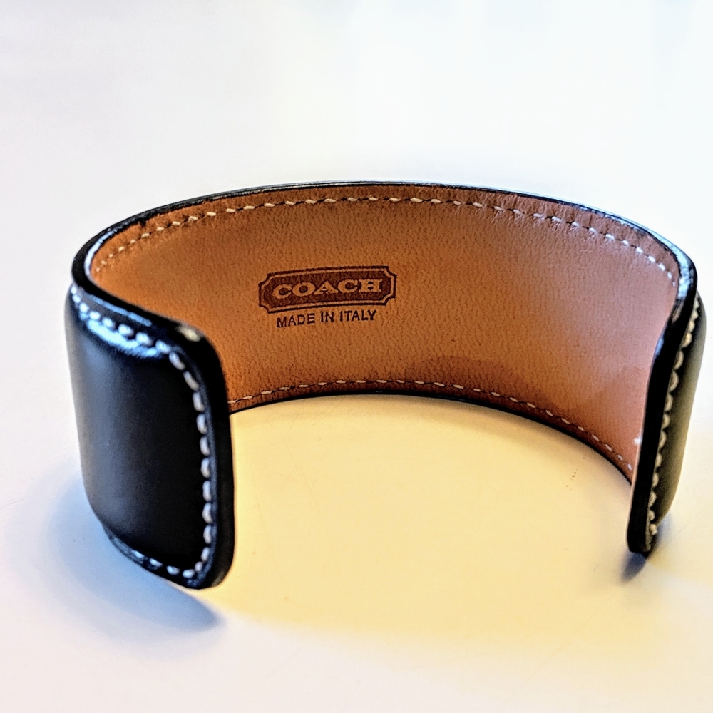 Leather Coach Cuff